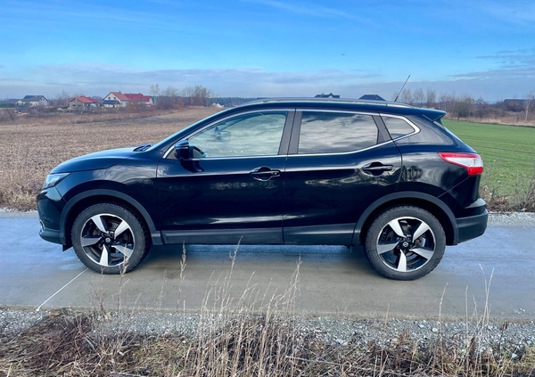 Nissan Qashqai cena 54900 przebieg: 115000, rok produkcji 2015 z Trzebnica małe 254